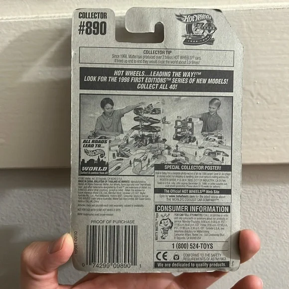 Mattel Hot Wheels toy cars (2) from 1990s - Picture 6 of 10